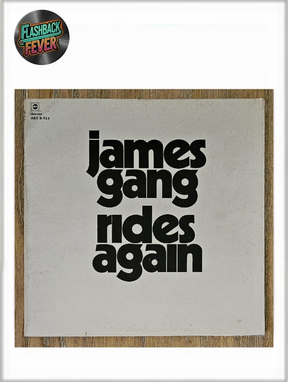 JAMES GANG•James Gang Rides Again•1970 US (ABCS-711) *Keel, 1st Pressing-No RE